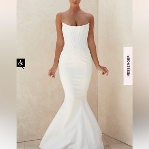 Brand new house of cb Ines wedding dress size medium